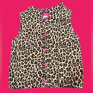 Girls Quilted Corduroy Vest Size 5